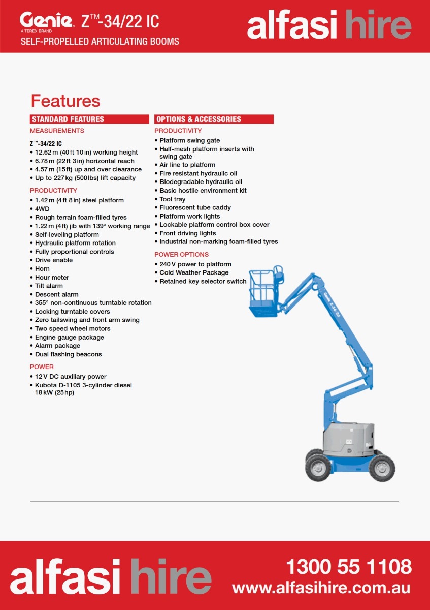 34 Diesel Knucle Boom Features 150