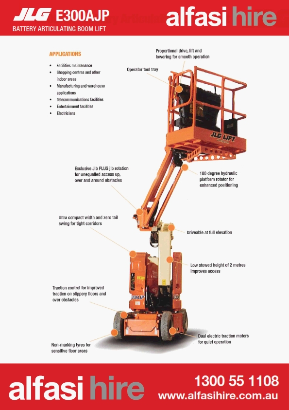30 Electric Knuckle Boom Features