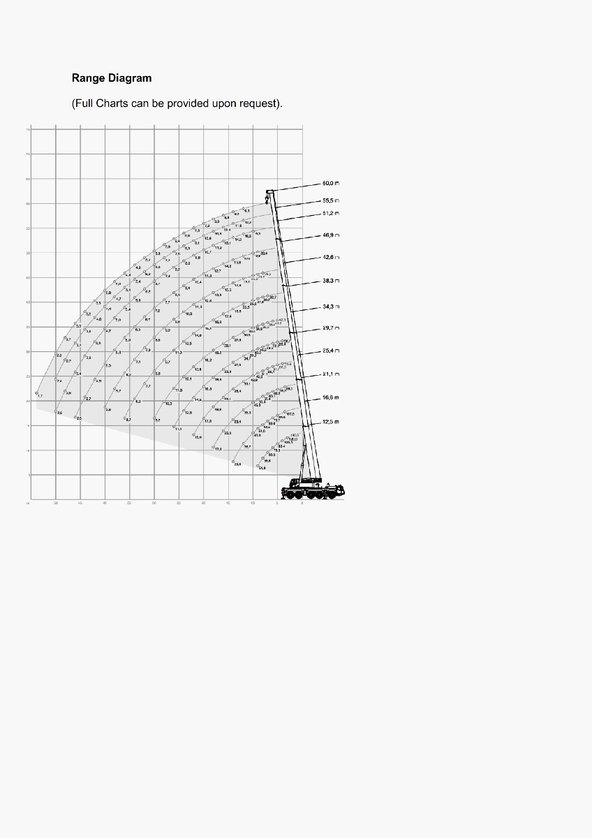 140T All Terrain Crane Specifications 300